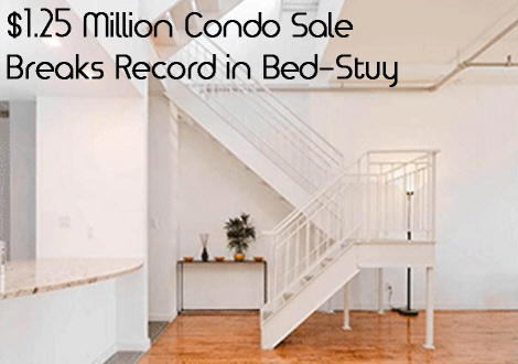 Million Dollar Condo Sale Bed Stuy