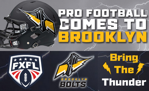 BROOKLYN BOLTS JERSEY GIVEAWAY FRIDAY NOV 7 @ MCU STADIUM