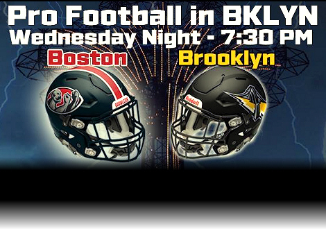 BROOKLYN BOLTS JERSEY GIVEAWAY FRIDAY NOV 7 @ MCU STADIUM