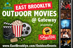 East Brooklyn Outdoor Movies Front post card